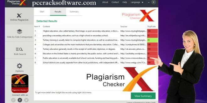 plagiarism checker x product key 2016