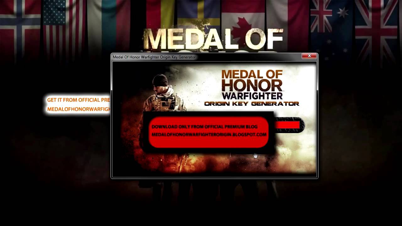 medal of honor 2010 registration code generator